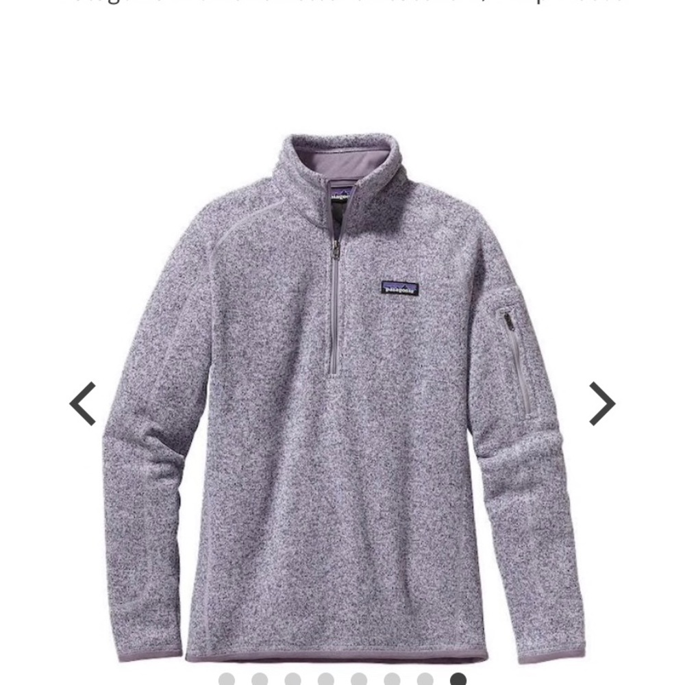 Patagonia 1/4 zip better sweater